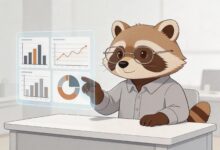 AI生成图表和手动画的区别-Raccoon